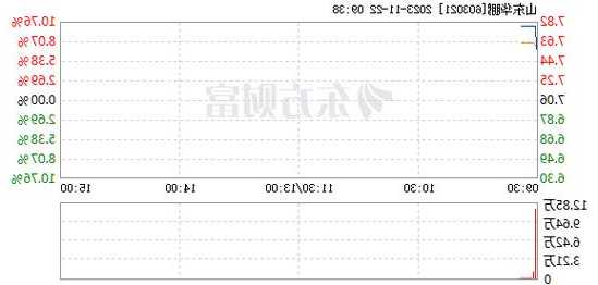 山东华鹏（603021）：股价5分钟涨速大于5%（11-22）